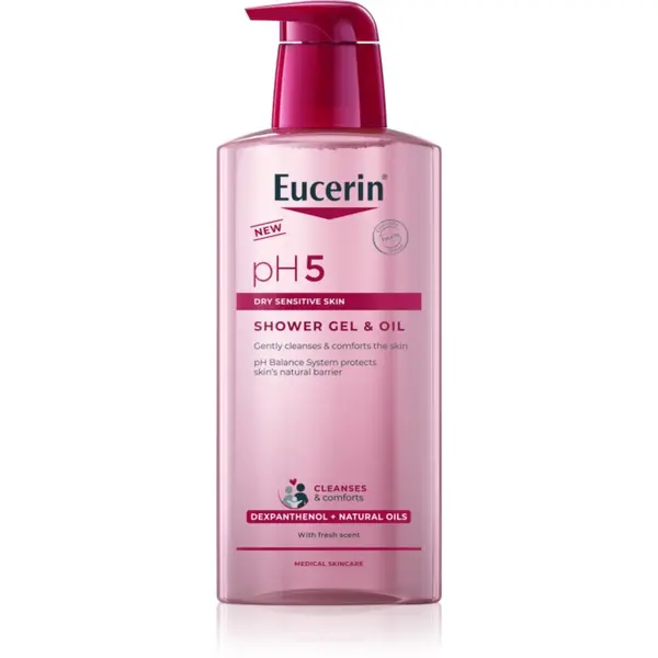 Eucerin Eucerin pH5 Shower Gel & Oil успокояващ душ гел 400 мл.