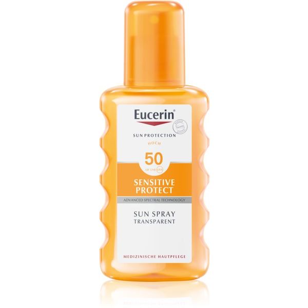 Eucerin Eucerin Sun Dry Touch Oil Control прозрачен защитен спрей SPF 50 200 мл.