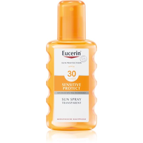 Eucerin Eucerin Sun Dry Touch Oil Control транспарентен слънцезащитен спрей SPF 30 200 мл.