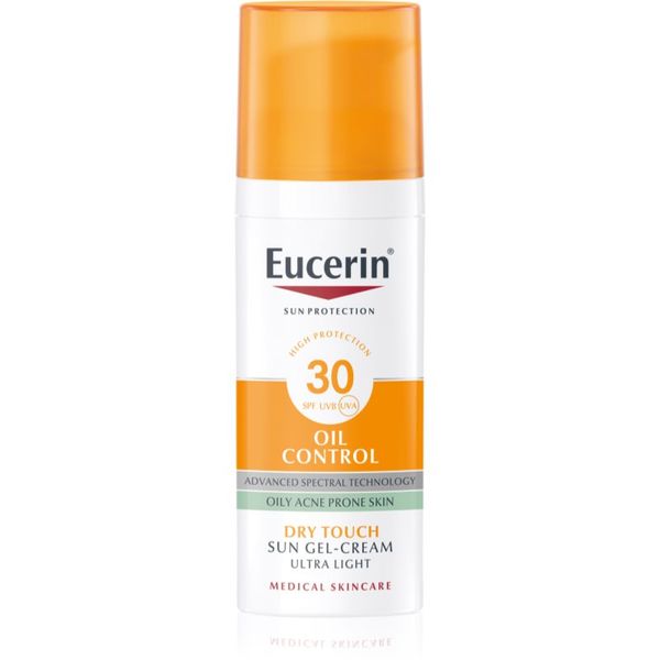 Eucerin Eucerin Sun Oil Control защитен крем-гел за лице SPF 30 50 мл.