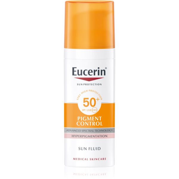 Eucerin Eucerin Sun Pigment Control грижа-защита срещу хиперпигментация на кожата SPF 50+ 50 мл.