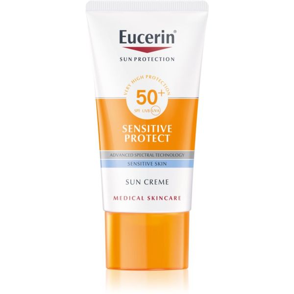 Eucerin Eucerin Sun Sensitive Protect защитен крем за лице SPF 50+ 50 мл.