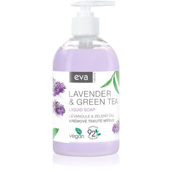 Eva Natura Eva Natura Lavender & Green Tea кремообразен течен сапун за ръце 500 мл.