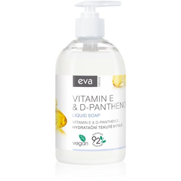 Eva Natura Eva Natura Vitamin E & D-Panthenol течен сапун за ръце 500 мл.