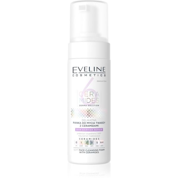 Eveline Cosmetics Eveline Cosmetics 6 Ceramides дълбокопочистваща пяна с церамиди 150 мл.