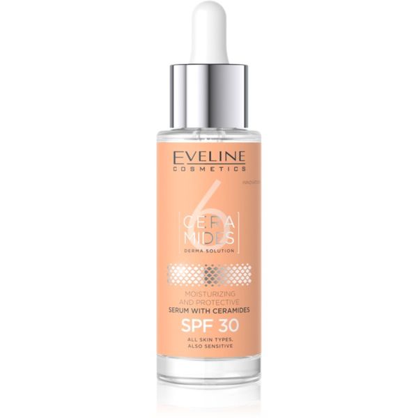 Eveline Cosmetics Eveline Cosmetics 6 Ceramides защитен серум за суха и чувствителна кожа SPF 30 30 мл.