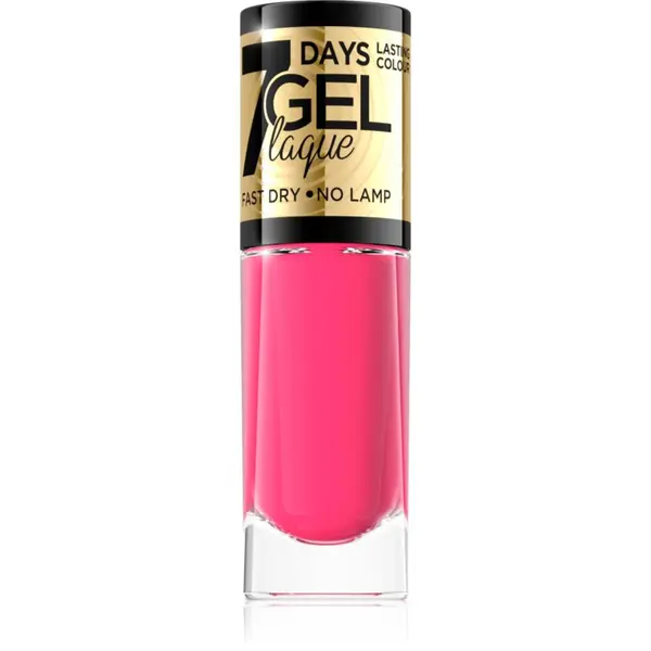 Eveline Cosmetics Eveline Cosmetics 7 Days Gel Laque Nail Enamel гел лак за нокти без използване на UV/LED лампа цвят 47 8 мл.