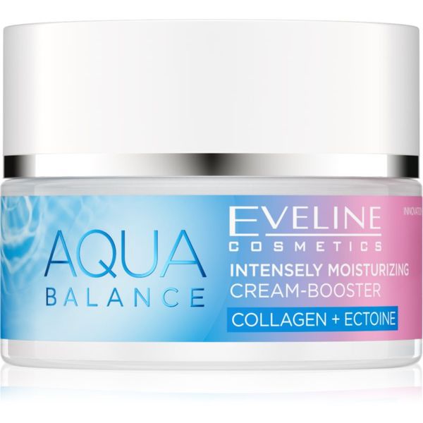 Eveline Cosmetics Eveline Cosmetics Aqua Balance Collagen + Ectoine интензивен хидратиращ крем за озаряване на лицето 50 мл.