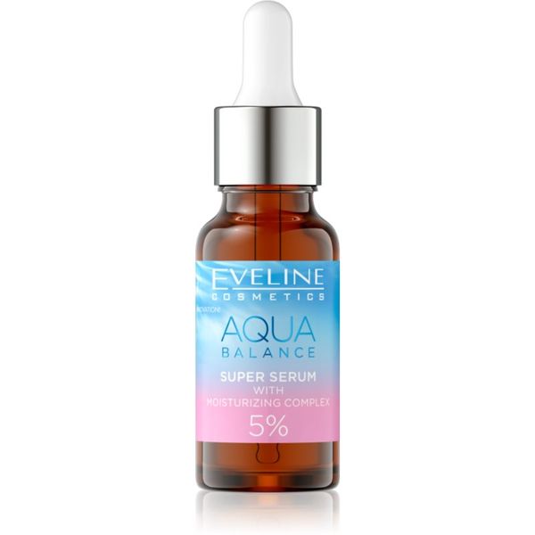 Eveline Cosmetics Eveline Cosmetics Aqua Balance Trehalose + PGA Acid интензивен хидратиращ серум с хиалуронова киселина 18 мл.