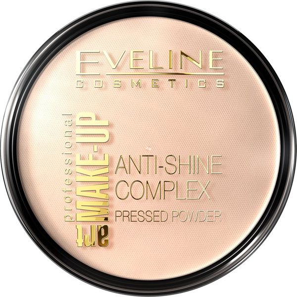 Eveline Cosmetics Eveline Cosmetics Art Make-Up лек компактен минерален пудров фон дьо тен с матиращ ефект цвят 32 Natural 14 гр.