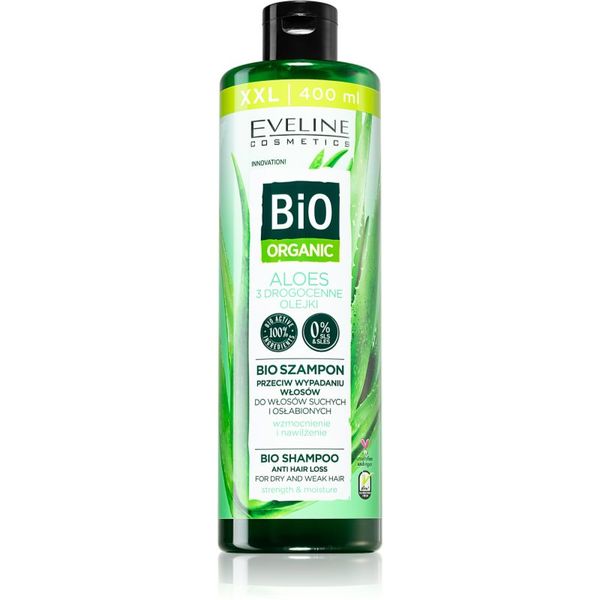 Eveline Cosmetics Eveline Cosmetics Bio Organic Natural Aloe Vera шампоан против косопад с алое вера 400 мл.