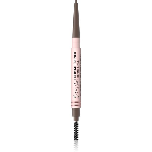 Eveline Cosmetics Eveline Cosmetics Brow & Go! водоустойчив молив за вежди с четка 2 в 1 цвят Taupe 4 гр.