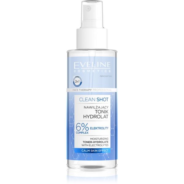 Eveline Cosmetics Eveline Cosmetics Clean Shot 6% Electrolyte Complex хидратиращ тоник 150 мл.