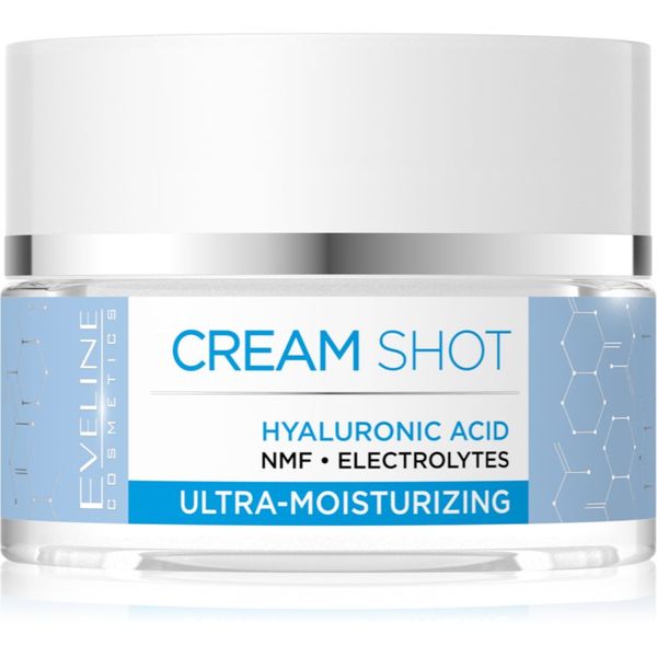 Eveline Cosmetics Eveline Cosmetics Cream Shot Hyaluronic Acid интензивен хидратиращ крем за суха или много суха кожа 50 мл.