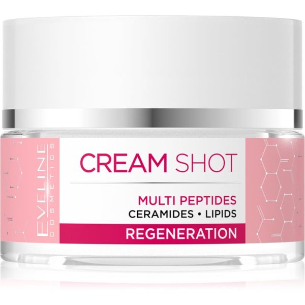 Eveline Cosmetics Eveline Cosmetics Cream Shot Multi Peptides регенериращ крем против признаци на стареене 50 мл.