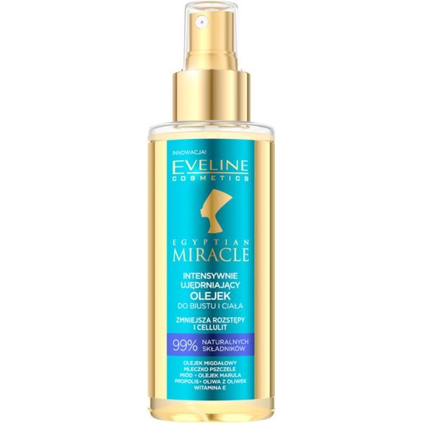 Eveline Cosmetics Eveline Cosmetics Egyptian Miracle стягащо масло за тяло и бюст 150 мл.