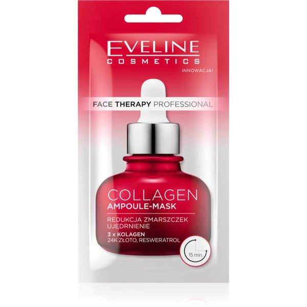 Eveline Cosmetics Eveline Cosmetics Face Therapy Collagen маска-крем за възстановяване стегнатостта на кожата 8 мл.