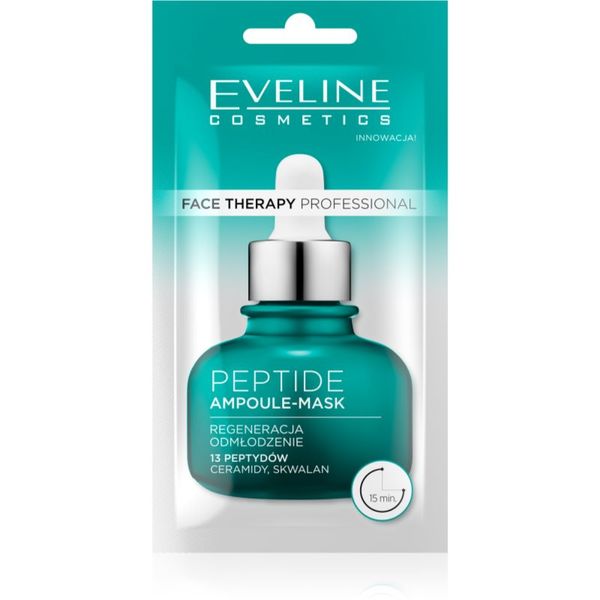 Eveline Cosmetics Eveline Cosmetics Face Therapy Peptide маска-крем за регенерация и възстановяване на кожата 8 мл.