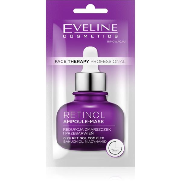 Eveline Cosmetics Eveline Cosmetics Face Therapy Retinol маска-крем против първите признаци на стареене на кожата 8 мл.