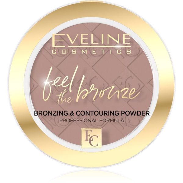 Eveline Cosmetics Eveline Cosmetics Feel The Bronze бронзираща и контурираща пудра цвят 01 Milky Way 4 гр.