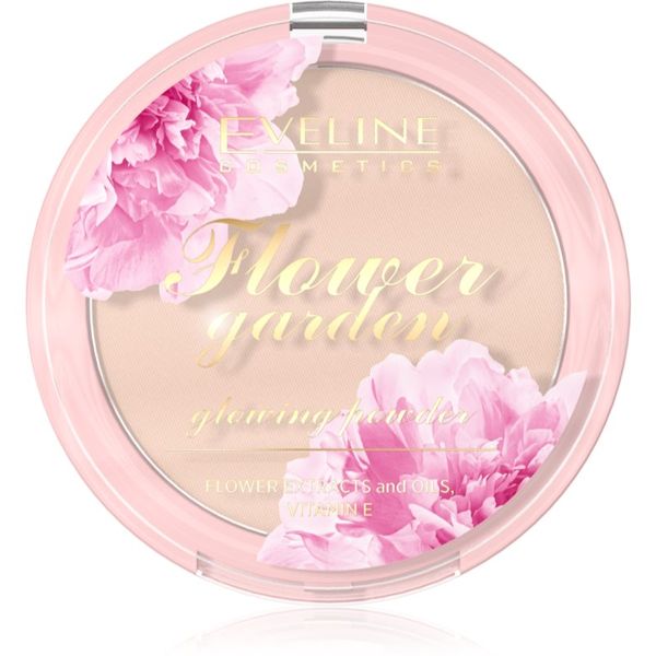 Eveline Cosmetics Eveline Cosmetics Flower Garden озаряваща пудра 8 гр.