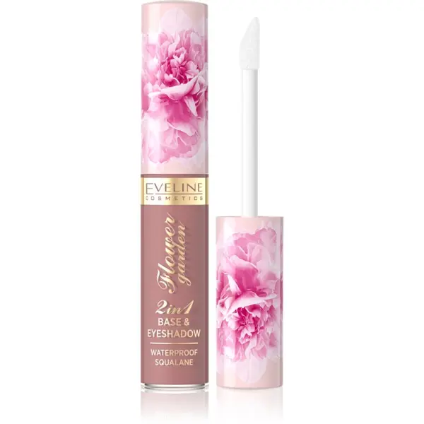 Eveline Cosmetics Eveline Cosmetics Flower Garden течни очни сенки 2 в 1 цвят 02 6,5 мл.