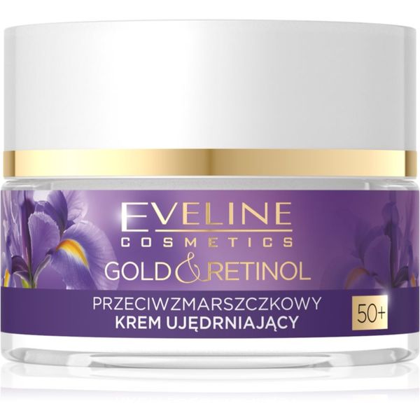 Eveline Cosmetics Eveline Cosmetics Gold & Retinol стягащ крем против бръчки 50+ 50 мл.