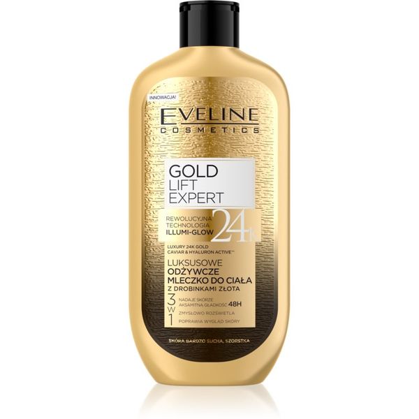 Eveline Cosmetics Eveline Cosmetics Gold Lift Expert подхранващ крем за тяло със злато 350 мл.