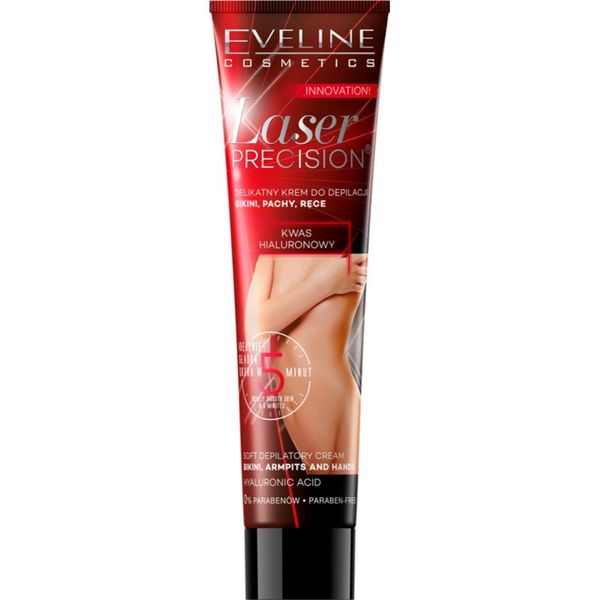 Eveline Cosmetics Eveline Cosmetics Laser Precision депилиращ крем за ръце, подмишници и бикини зоната за суха и чувствителна кожа 125 мл.