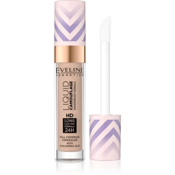 Eveline Cosmetics Eveline Cosmetics Liquid Camouflage водоустойчив коректор с хиалуронова киселина цвят 06 7,5 мл.