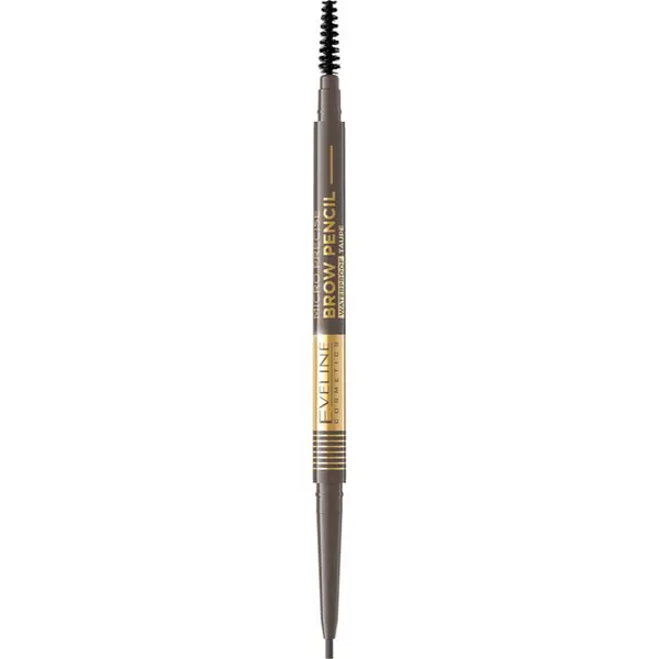 Eveline Cosmetics Eveline Cosmetics Micro Precise водоустойчив молив за вежди с четка 2 в 1 цвят 01 Taupe 4 гр.