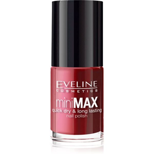 Eveline Cosmetics Eveline Cosmetics Mini Max бързозасъхващ лак за нокти цвят 521 5 мл.