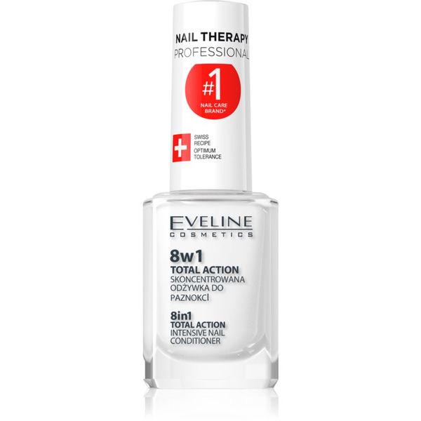 Eveline Cosmetics Eveline Cosmetics Nail Therapy балсам за нокти 8 в 1 12 мл.