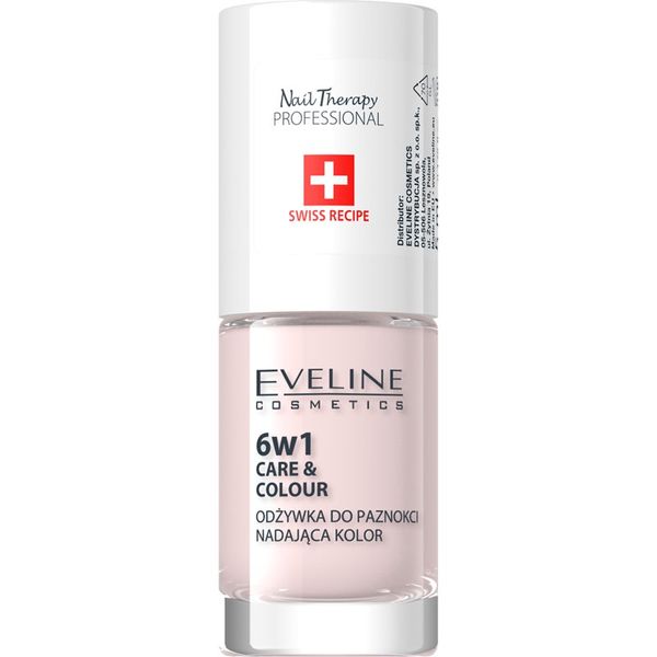 Eveline Cosmetics Eveline Cosmetics Nail Therapy Care & Colour балсам за нокти 6 в 1 цвят French 5 мл.