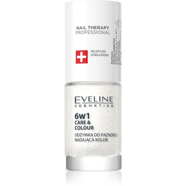 Eveline Cosmetics Eveline Cosmetics Nail Therapy Care & Colour балсам за нокти 6 в 1 цвят Golden Glow 5 мл.