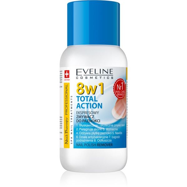 Eveline Cosmetics Eveline Cosmetics Nail Therapy Professional лакочистител без ацетон 8 в 1 150 мл.