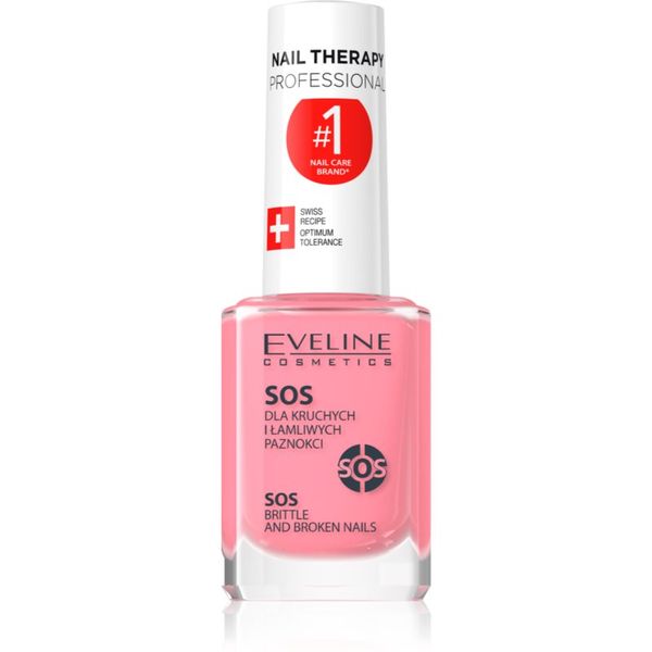 Eveline Cosmetics Eveline Cosmetics Nail Therapy SOS мултивитаминен балсам с калций 12 мл.