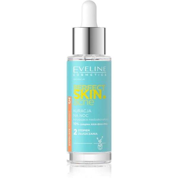 Eveline Cosmetics Eveline Cosmetics Perfect Skin .acne интензивна нощна грижа против несъвършенствата на акнозна кожа 30 мл.