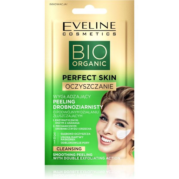 Eveline Cosmetics Eveline Cosmetics Perfect Skin Double Exfoliation изглаждащ пилинг 2 в 1 8 мл.