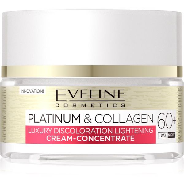 Eveline Cosmetics Eveline Cosmetics Platinum & Collagen дневен и нощен крем против бръчки 60+ 50 мл.