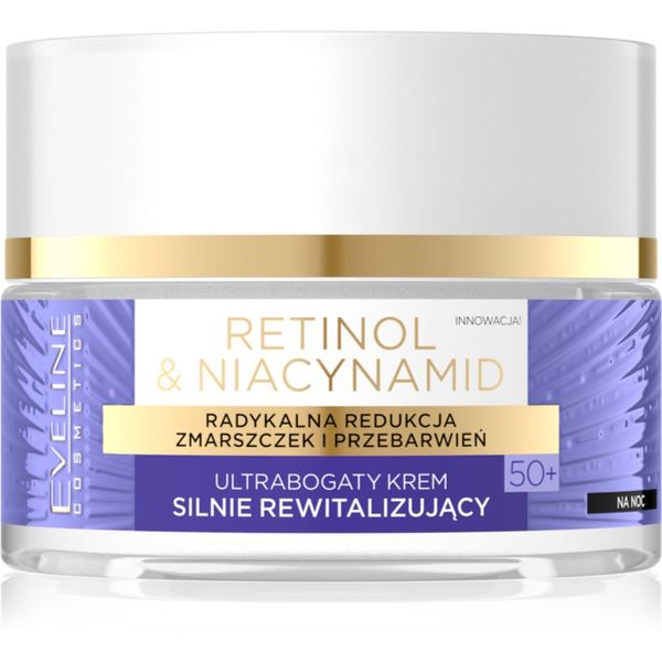 Eveline Cosmetics Eveline Cosmetics Retinol & Niacynamid ревитализиращ нощен крем 50+ 50 мл.