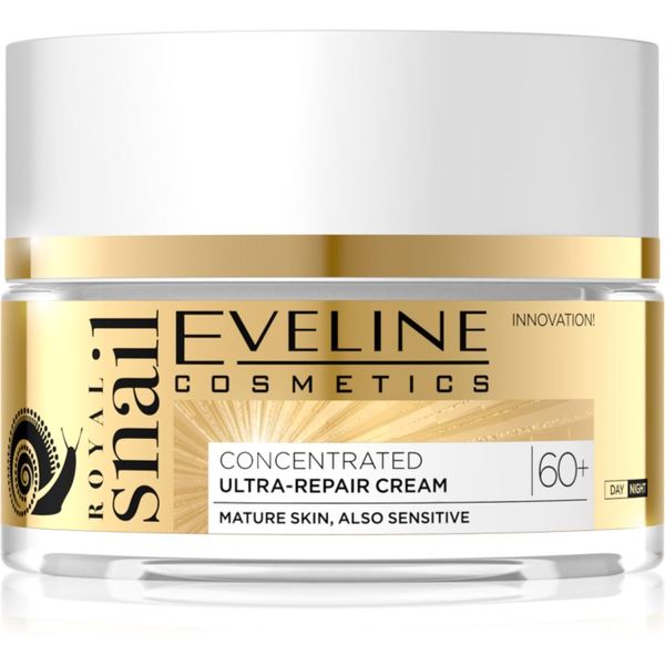Eveline Cosmetics Eveline Cosmetics Royal Snail дневен и нощен крем 60+ с подмладяващ ефект 50 мл.