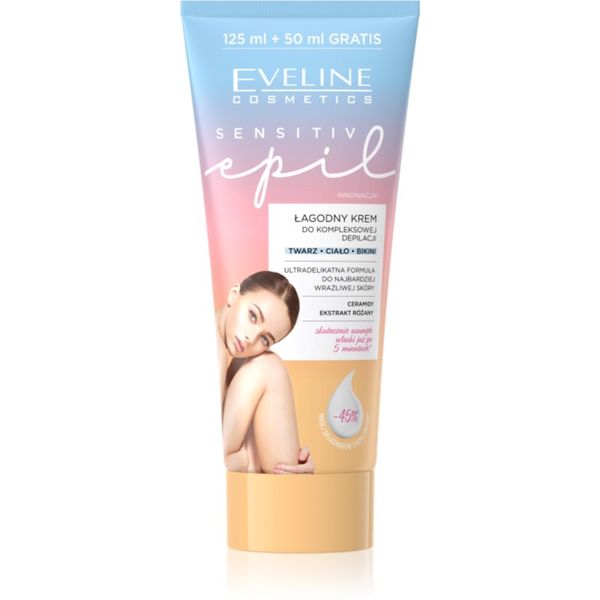 Eveline Cosmetics Eveline Cosmetics Sensitive Epil депилиращ крем за тяло 175 мл.