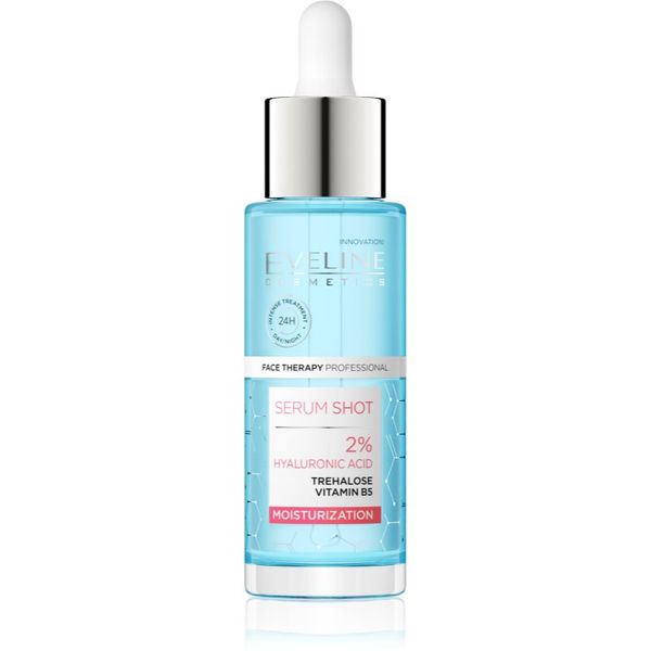 Eveline Cosmetics Eveline Cosmetics Serum Shot 2% Hyaluronic Acid хидратиращ и подхранващ серум 30 мл.