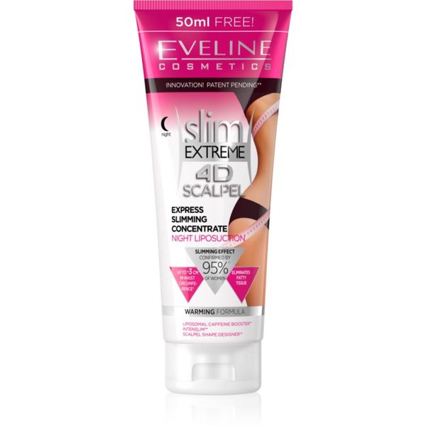 Eveline Cosmetics Eveline Cosmetics Slim Extreme 4D Scalpel супер концентриран нощен серум 250 мл.