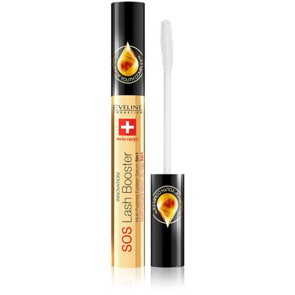 Eveline Cosmetics Eveline Cosmetics SOS Lash Booster възстановяващ растежа на миглите серум  с регенериращ ефект 10 мл.