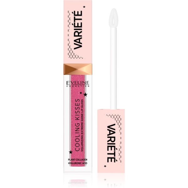 Eveline Cosmetics Eveline Cosmetics Variété Cooling Kisses хидратиращ блясък за устни с охлаждащ ефект цвят 06 Amazing Kiss 6,8 мл.