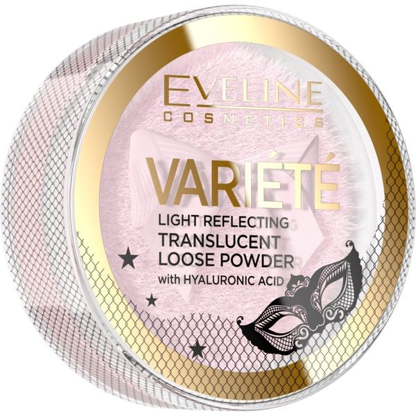 Eveline Cosmetics Eveline Cosmetics Variété прозрачна насипна пудра с апликатор 6 гр.