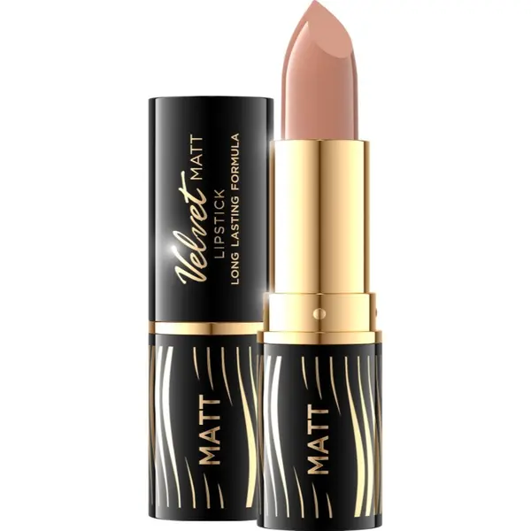 Eveline Cosmetics Eveline Cosmetics Velvet Matt крем-червило с матиращ ефект цвят 500 4,5 гр.