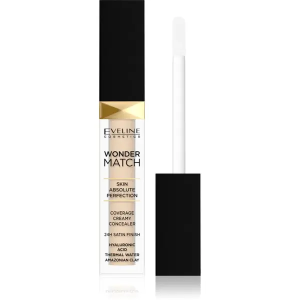 Eveline Cosmetics Eveline Cosmetics Wonder Match кремообразен покривен коректор 24 часа цвят 01 Light Neutral 7 мл.